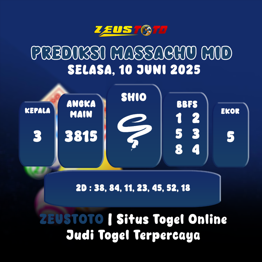 PREDIKSI MASSACHUMID POOL 10 JUNI 2025