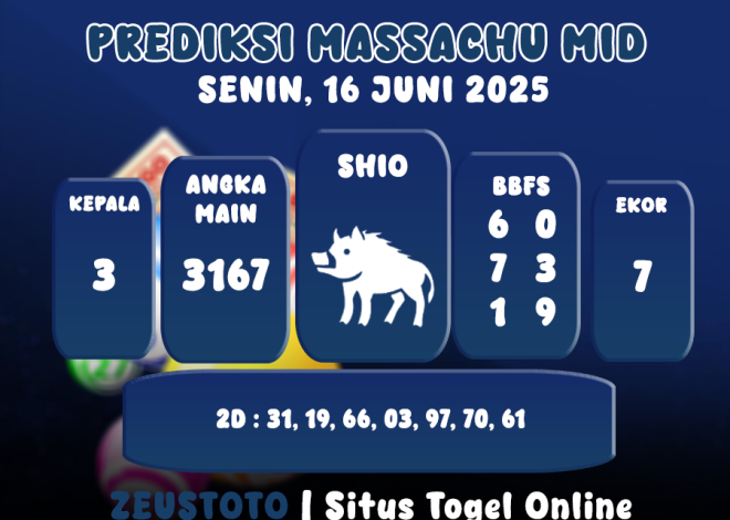 PREDIKSI MASSACHUMID POOL 16 JUNI 2025