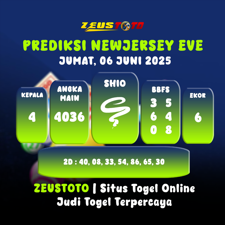 PREDIKSI NEWJERSEYEVE POOL 06 JUNI 2025