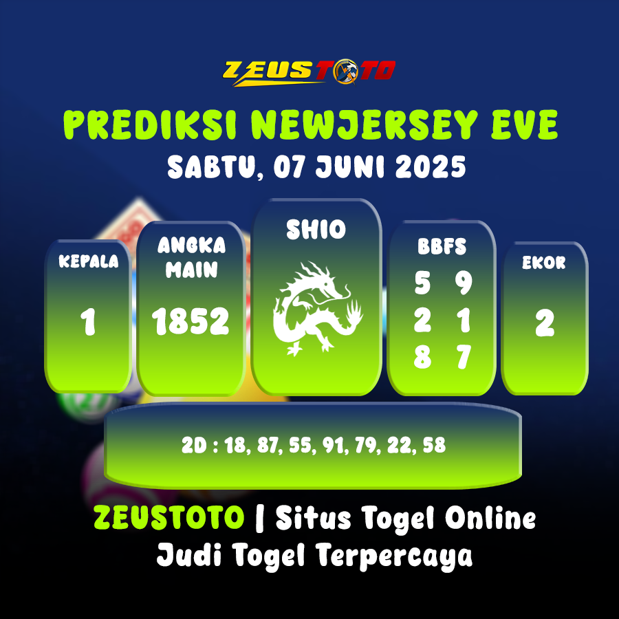 PREDIKSI NEWJERSEYEVE POOL 07 JUNI 2025