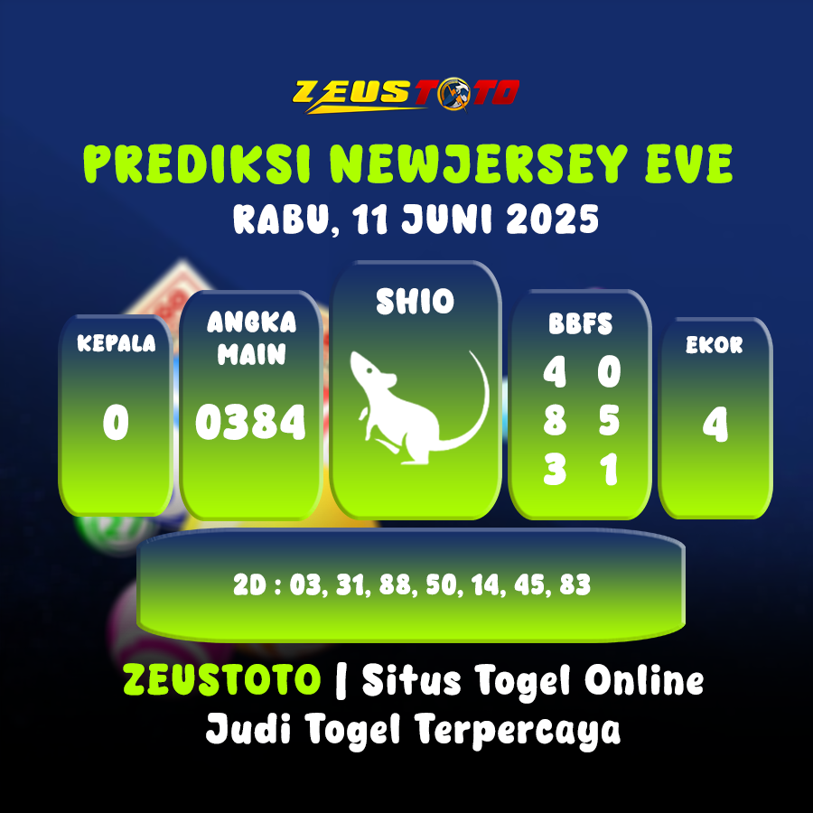 PREDIKSI NEWJERSEYEVE POOL 11 JUNI 2025
