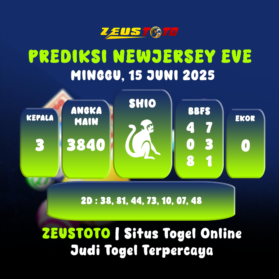 PREDIKSI NEWJERSEYEVE POOL 15 JUNI 2025