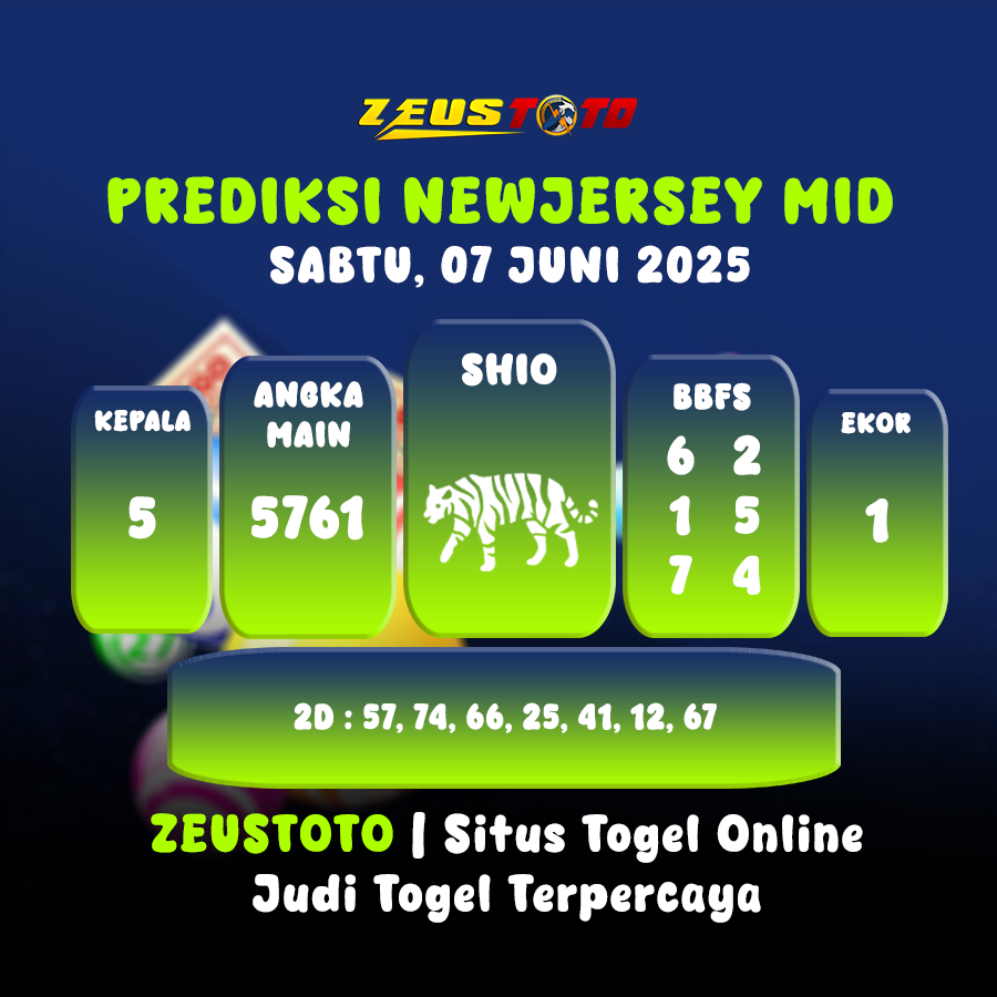 PREDIKSI NEWJERSEYMID POOL 07 JUNI 2025