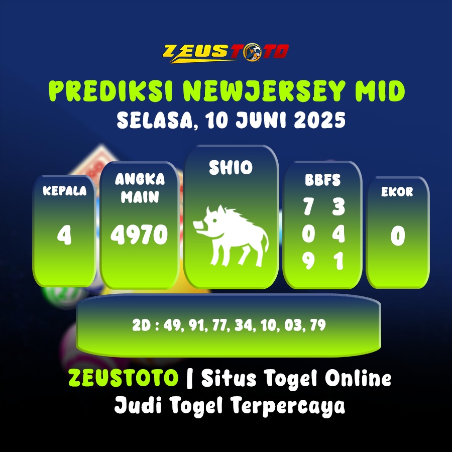 PREDIKSI NEWJERSEYMID POOL 10 JUNI 2025