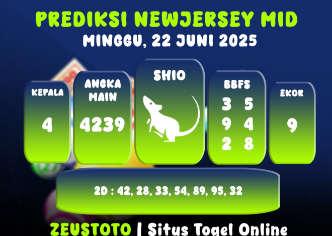 PREDIKSI NEWJERSEYMID POOL 22 JUNI 2025