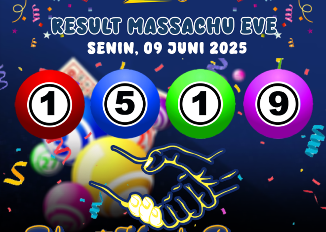 RESULT MASSACHUEVE POOL 09 JUNI 2025