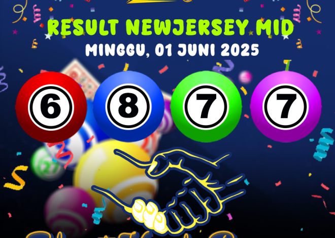 RESULT NEWJERSEYMID POOL 01 JUNI 2025