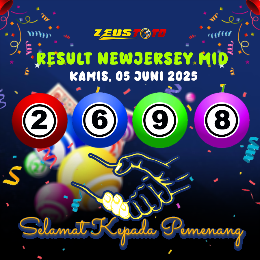 RESULT NEWJERSEYMID POOL 05 JUNI 2025