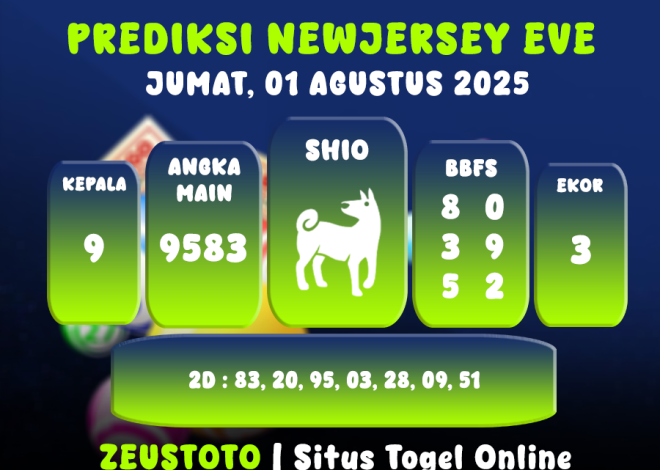 PREDIKSI NEWJERSEYEVE POOL 01 AGUSTUS 2025