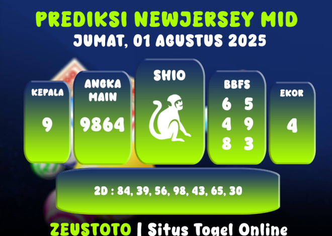 PREDIKSI NEWJERSEYMID POOL 01 AGUSTUS 2025