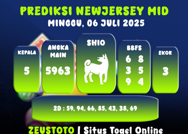 PREDIKSI NEWJERSEYMID POOL 06 JULI 2025
