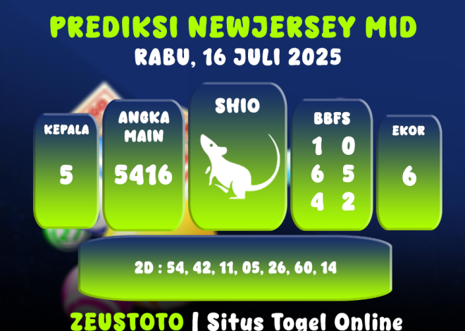 PREDIKSI NEWJERSEYMID POOL 16 JULI 2025