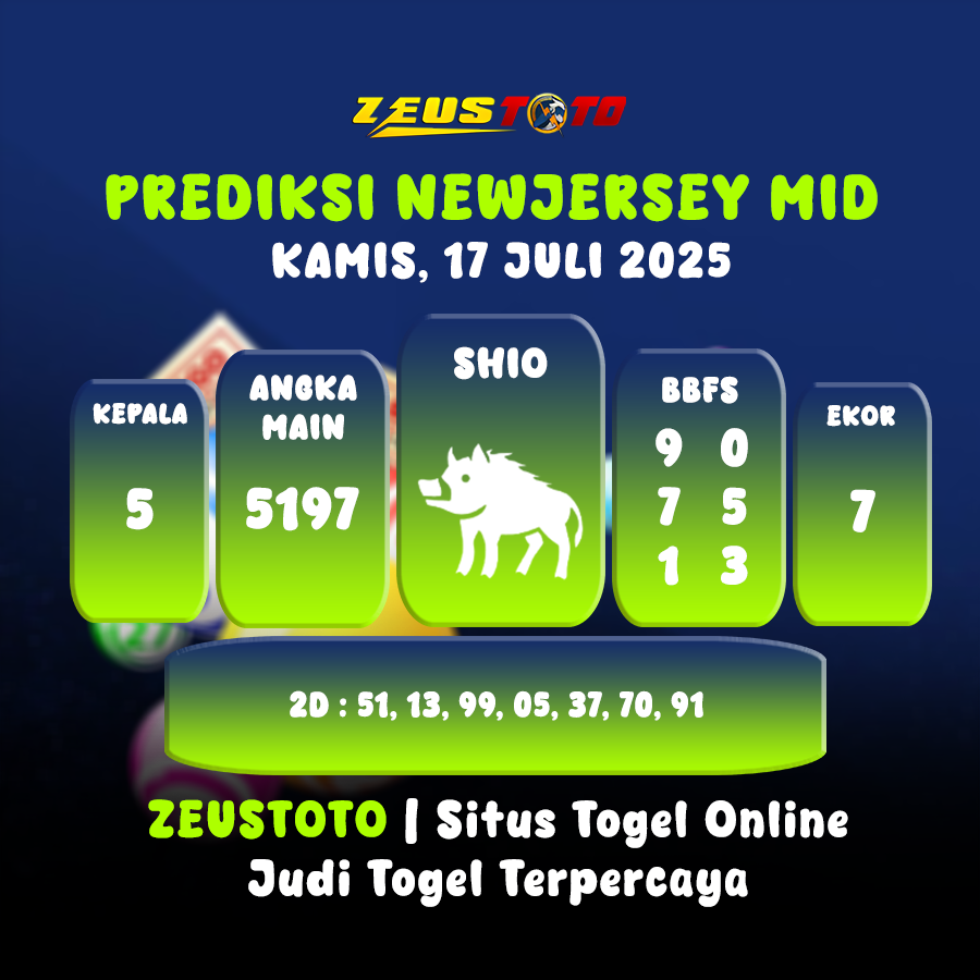 PREDIKSI NEWJERSEYMID POOL 17 JULI 2025
