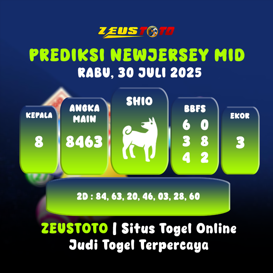 PREDIKSI NEWJERSEYMID POOL 30 JULI 2025