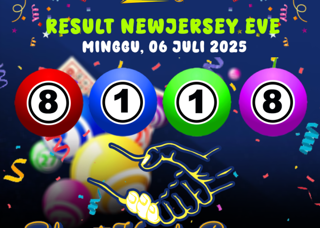 RESULT NEWJERSEYEVE POOL 06 JULI 2025