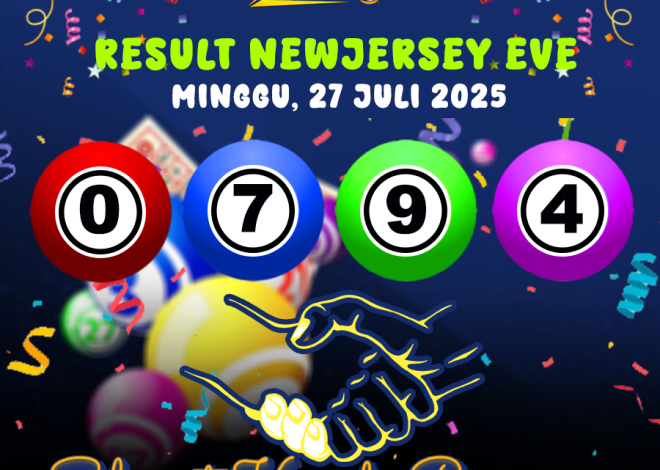 RESULT NEWJERSEYEVE POOL 27 JULI 2025