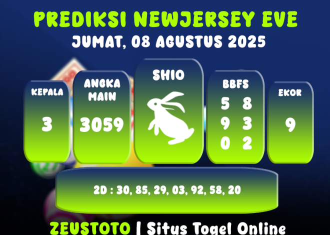 PREDIKSI NEWJERSEYEVE POOL 08 AGUSTUS 2025