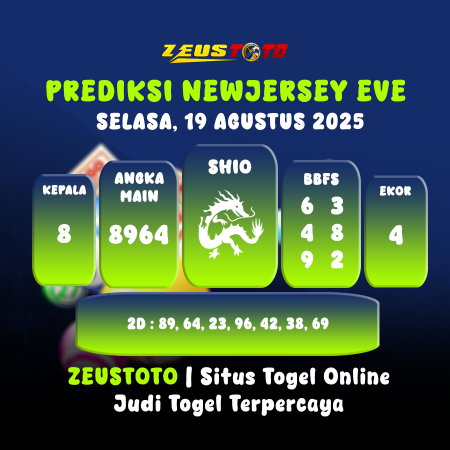 PREDIKSI NEWJERSEYEVE POOL 19 AGUSTUS 2025