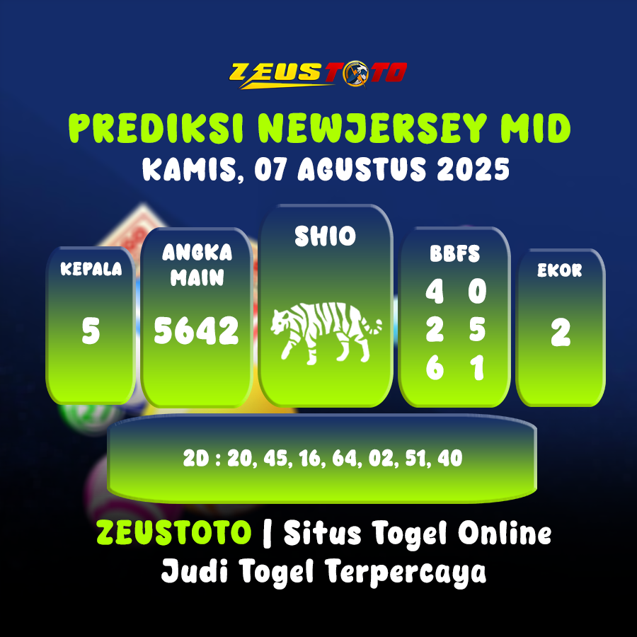 PREDIKSI NEWJERSEYMID POOL 07 AGUSTUS 2025