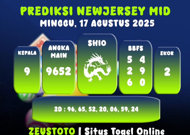 PREDIKSI NEWJERSEYMID POOL 17 AGUSTUS 2025
