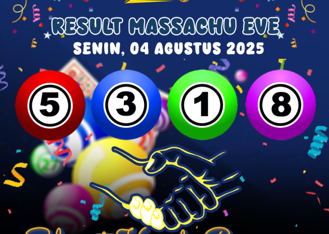 RESULT MASSACHUEVE POOL 04 AGUSTUS 2025