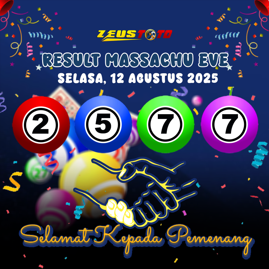 RESULT MASSACHUEVE POOL 12 AGUSTUS 2025
