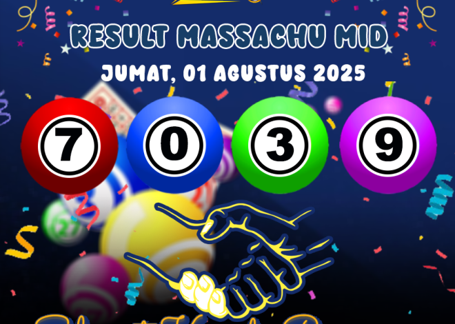 RESULT MASSACHUMID POOL 01 AGUSTUS 2025
