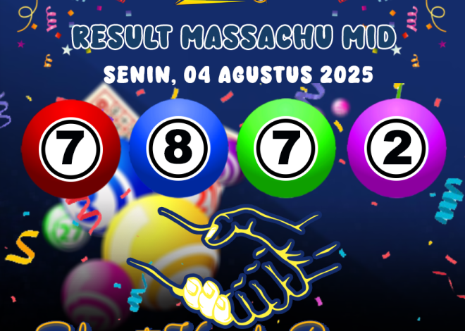 RESULT MASSACHUMID POOL 04 AGUSTUS 2025