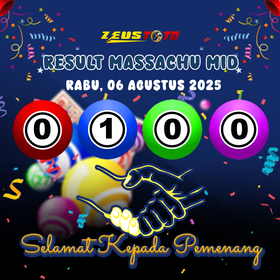 RESULT MASSACHUMID POOL 06 AGUSTUS 2025