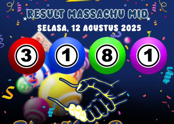 RESULT MASSACHUMID POOL 12 AGUSTUS 2025