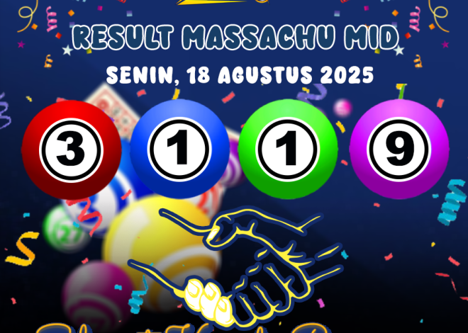 RESULT MASSACHUMID POOL 18 AGUSTUS 2025