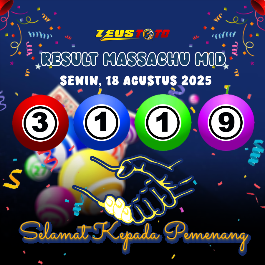 RESULT MASSACHUMID POOL 18 AGUSTUS 2025