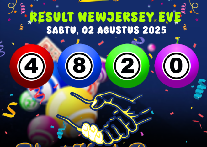 RESULT NEWJERSEYEVE POOL 02 AGUSTUS 2025