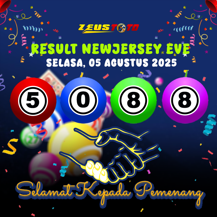 RESULT NEWJERSEYEVE POOL 05 AGUSTUS 2025