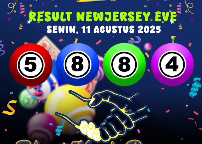 RESULT NEWJERSEYEVE POOL 11 AGUSTUS 2025