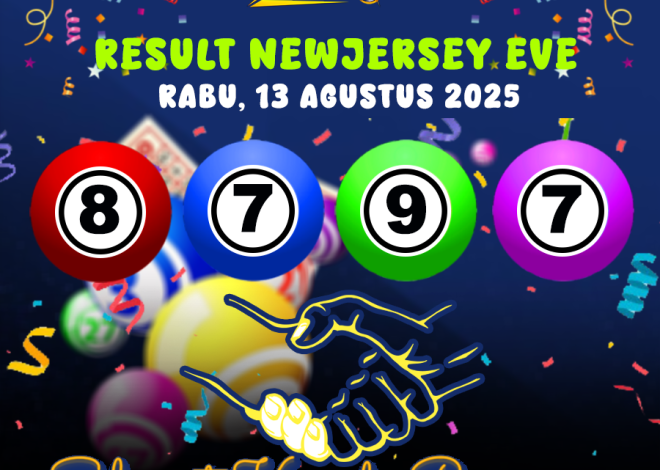 RESULT NEWJERSEYEVE POOL 13 AGUSTUS 2025