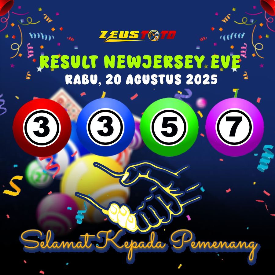 RESULT NEWJERSEYEVE POOL 20 AGUSTUS 2025