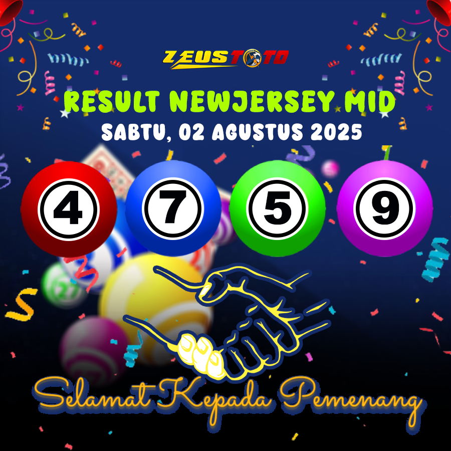 RESULT NEWJERSEYMID POOL 02 AGUSTUS 2025