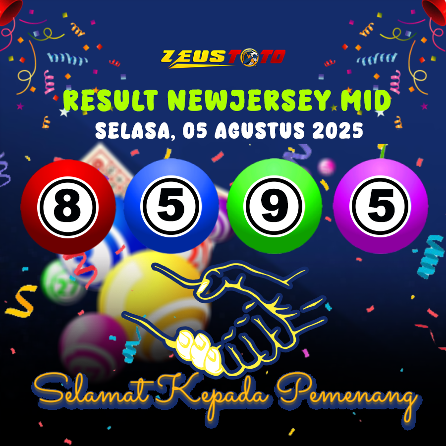 RESULT NEWJERSEYMID POOL 05 AGUSTUS 2025