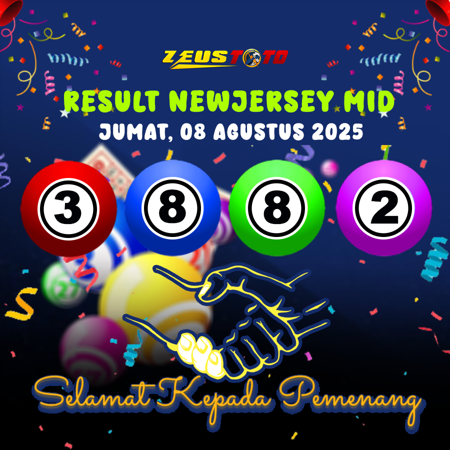 RESULT NEWJERSEYMID POOL 08 AGUSTUS 2025