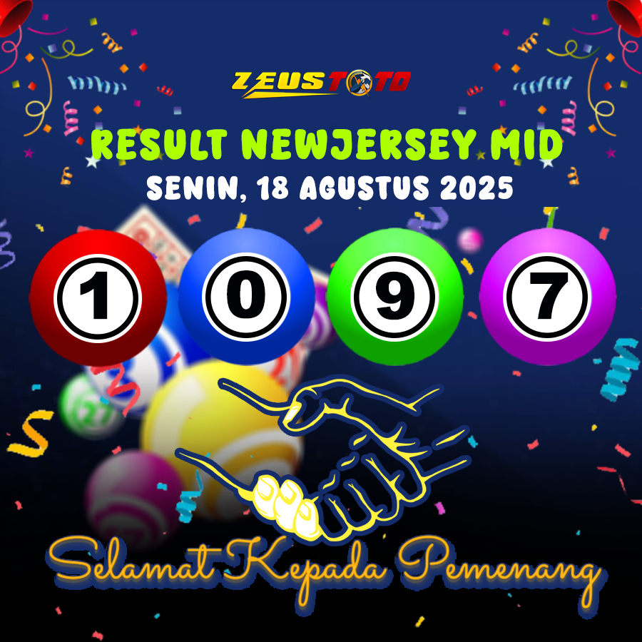 RESULT NEWJERSEYMID POOL 18 AGUSTUS 2025